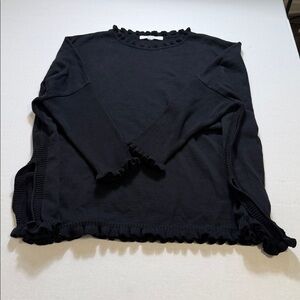 Mersea Catalina Cotton Ruffle Sweater